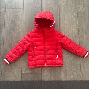 Montcler Kids Red Puffer Sz 6
